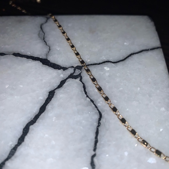 Rhinestone choker & longer layering chain - Picture 6 of 6